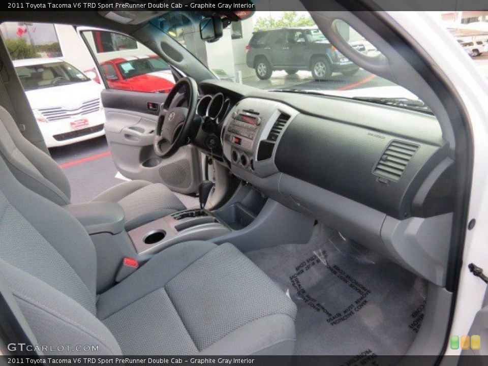 Graphite Gray Interior Dashboard for the 2011 Toyota Tacoma V6 TRD Sport PreRunner Double Cab #65859306