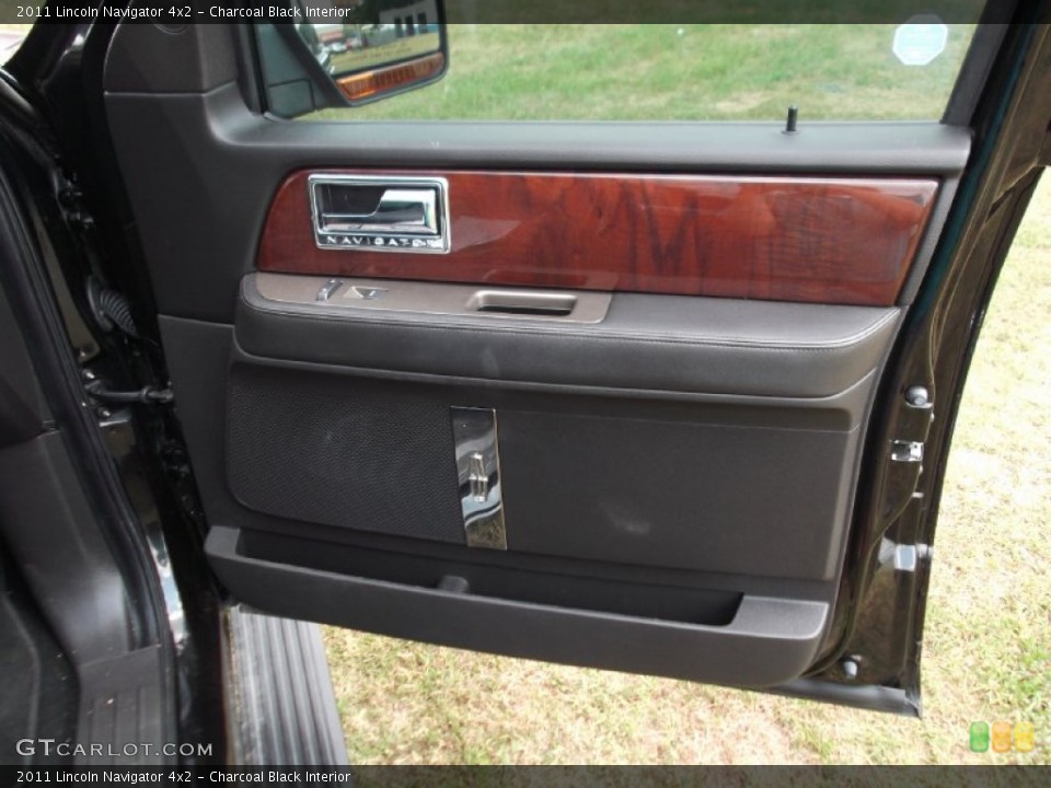 Charcoal Black Interior Door Panel for the 2011 Lincoln Navigator 4x2 #65860551