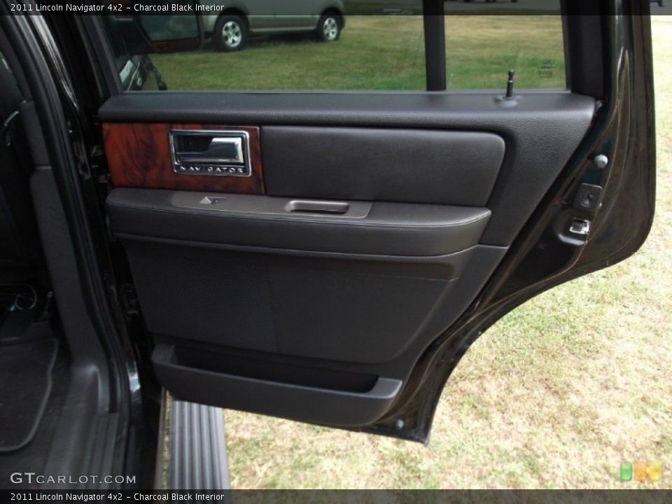 Charcoal Black Interior Door Panel for the 2011 Lincoln Navigator 4x2 #65860590