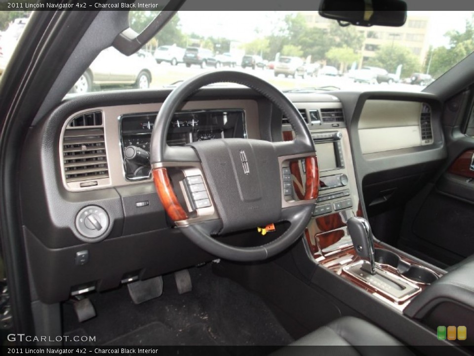 Charcoal Black Interior Dashboard for the 2011 Lincoln Navigator 4x2 #65860629