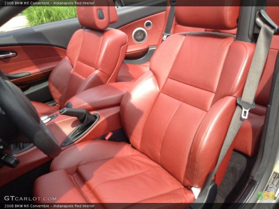 Indianapolis Red Interior Photo for the 2008 BMW M6 Convertible #65863680