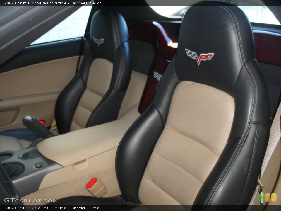 Cashmere Interior Photo for the 2007 Chevrolet Corvette Convertible #65865738