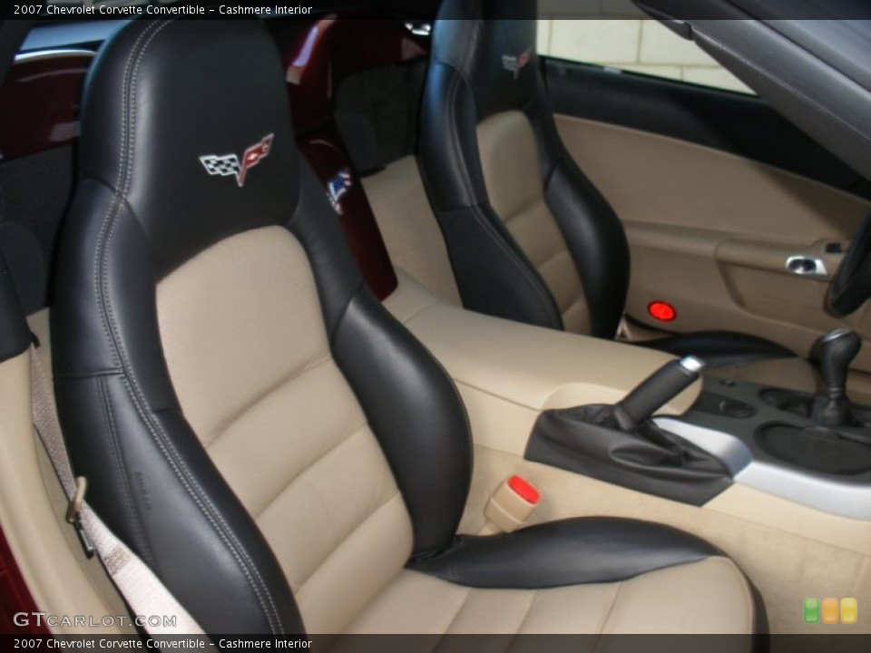 Cashmere Interior Photo for the 2007 Chevrolet Corvette Convertible #65865750