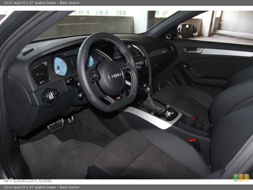 Black Interior Photo for the 2013 Audi S4 3.0T quattro Sedan #65866581