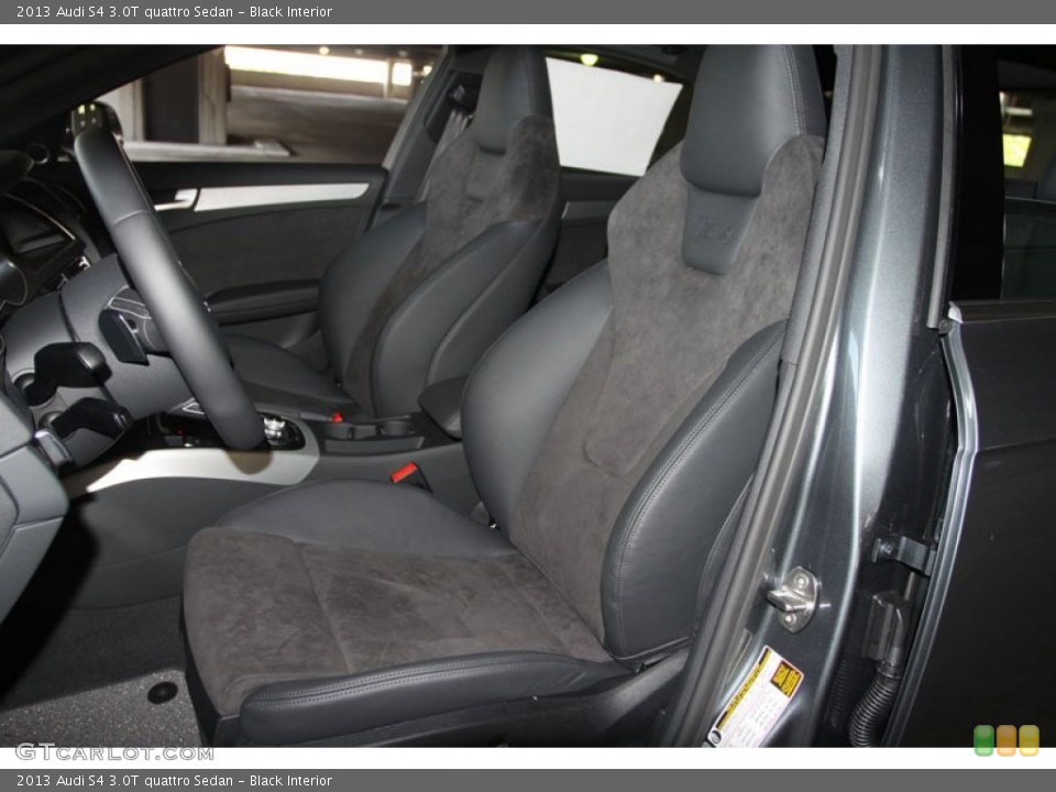 Black Interior Photo for the 2013 Audi S4 3.0T quattro Sedan #65866587
