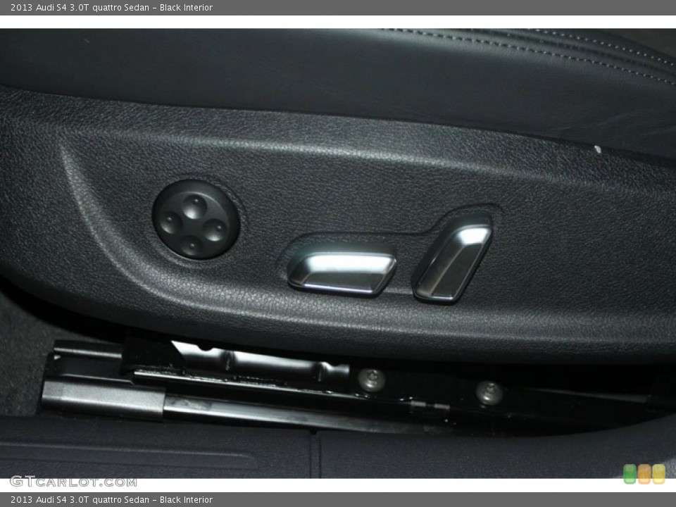 Black Interior Controls for the 2013 Audi S4 3.0T quattro Sedan #65866596