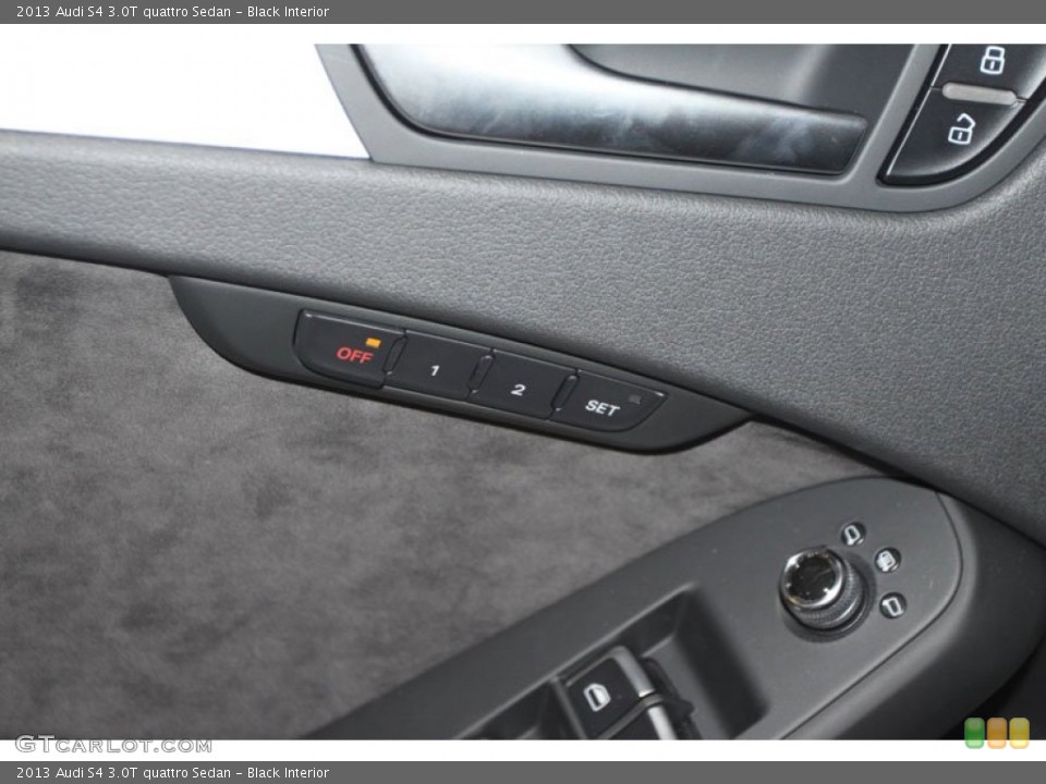Black Interior Controls for the 2013 Audi S4 3.0T quattro Sedan #65866605