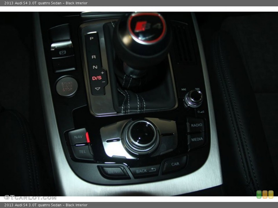 Black Interior Controls for the 2013 Audi S4 3.0T quattro Sedan #65866641