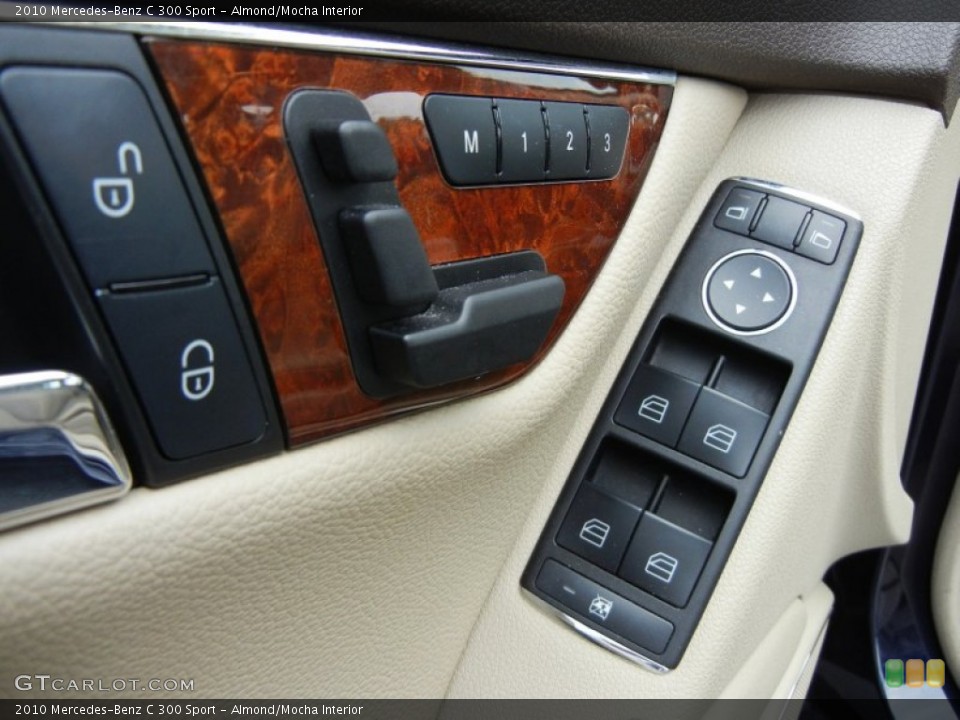 Almond/Mocha Interior Controls for the 2010 Mercedes-Benz C 300 Sport #65866698