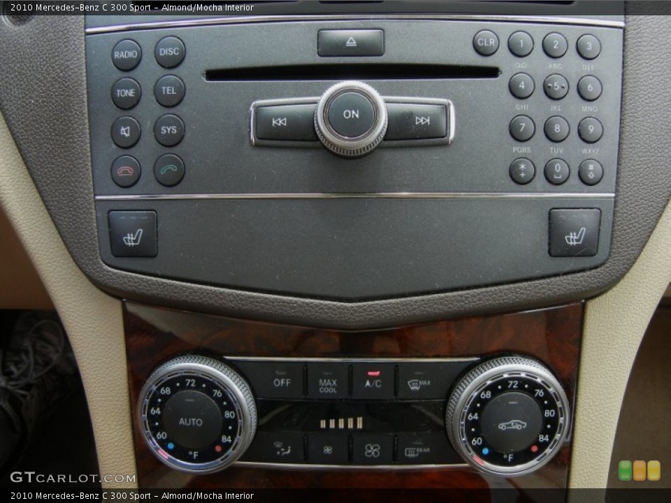 Almond/Mocha Interior Controls for the 2010 Mercedes-Benz C 300 Sport #65866773