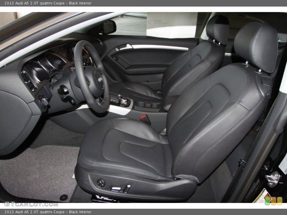 Black Interior Front Seat for the 2013 Audi A5 2.0T quattro Coupe #65867499