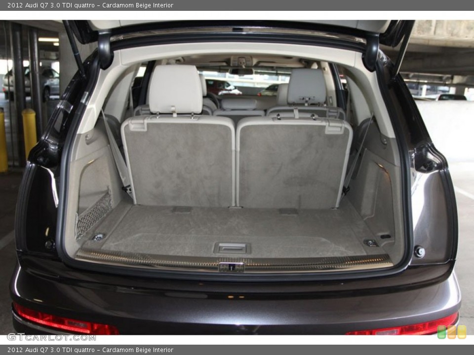 Cardamom Beige Interior Trunk for the 2012 Audi Q7 3.0 TDI quattro #65868180
