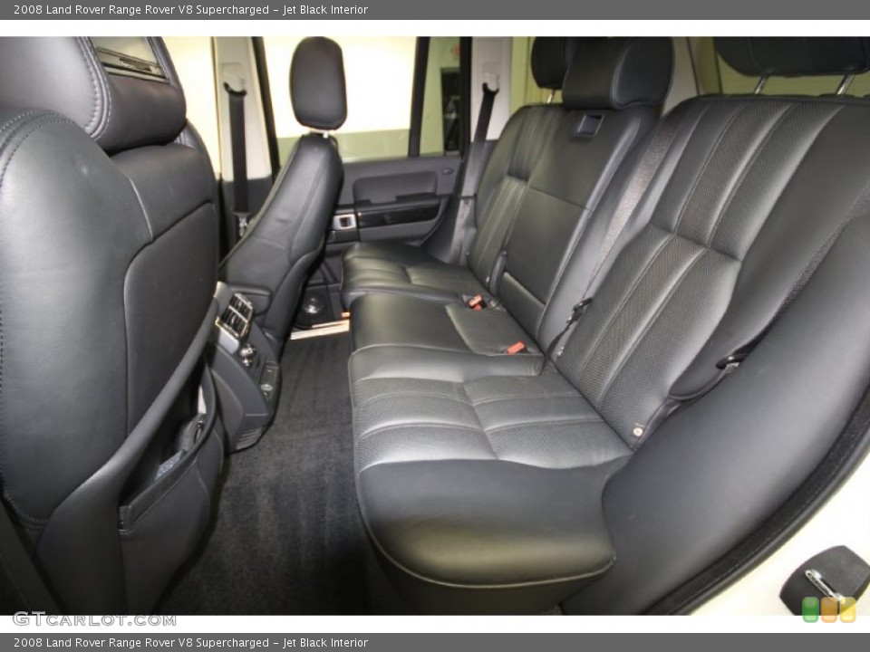 Jet Black Interior Photo for the 2008 Land Rover Range Rover V8 Supercharged #65868522