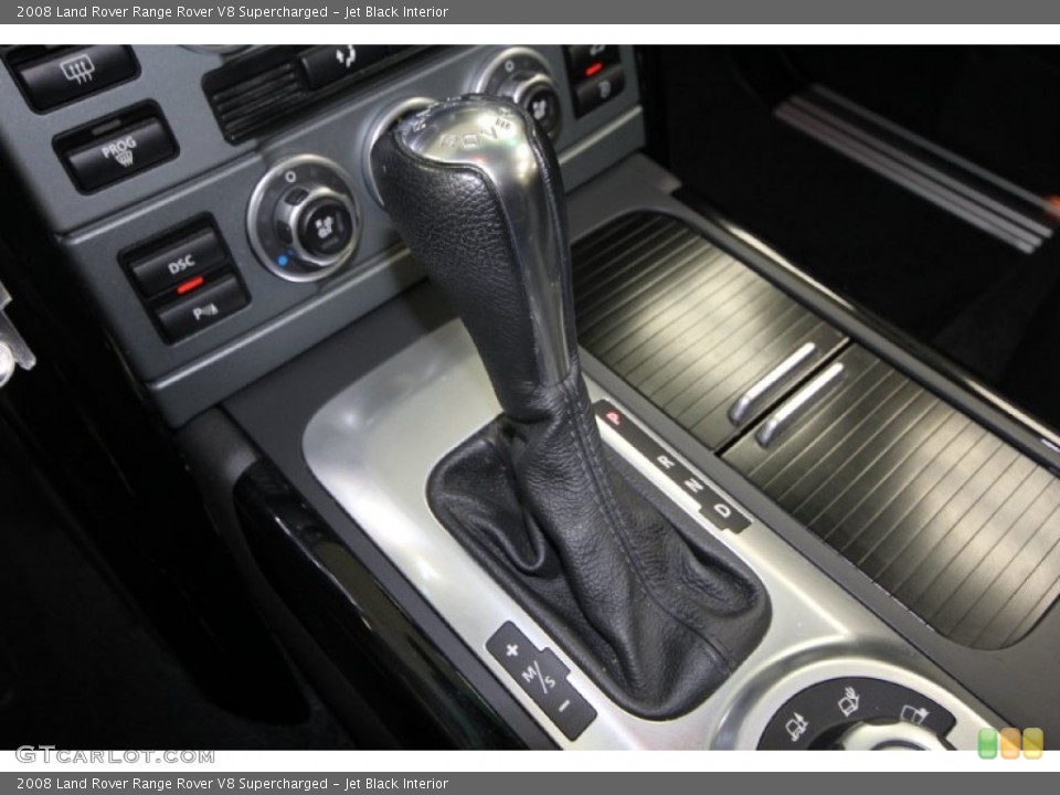Jet Black Interior Transmission for the 2008 Land Rover Range Rover V8 Supercharged #65868627