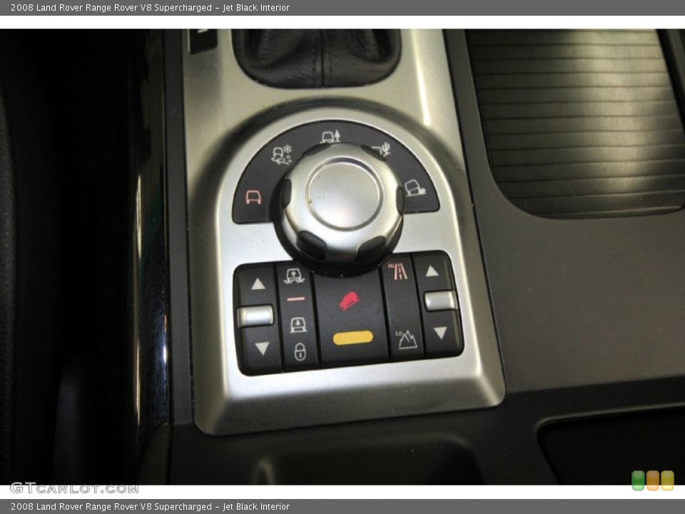 Jet Black Interior Controls for the 2008 Land Rover Range Rover V8 Supercharged #65868637
