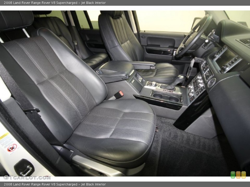 Jet Black Interior Photo for the 2008 Land Rover Range Rover V8 Supercharged #65868849