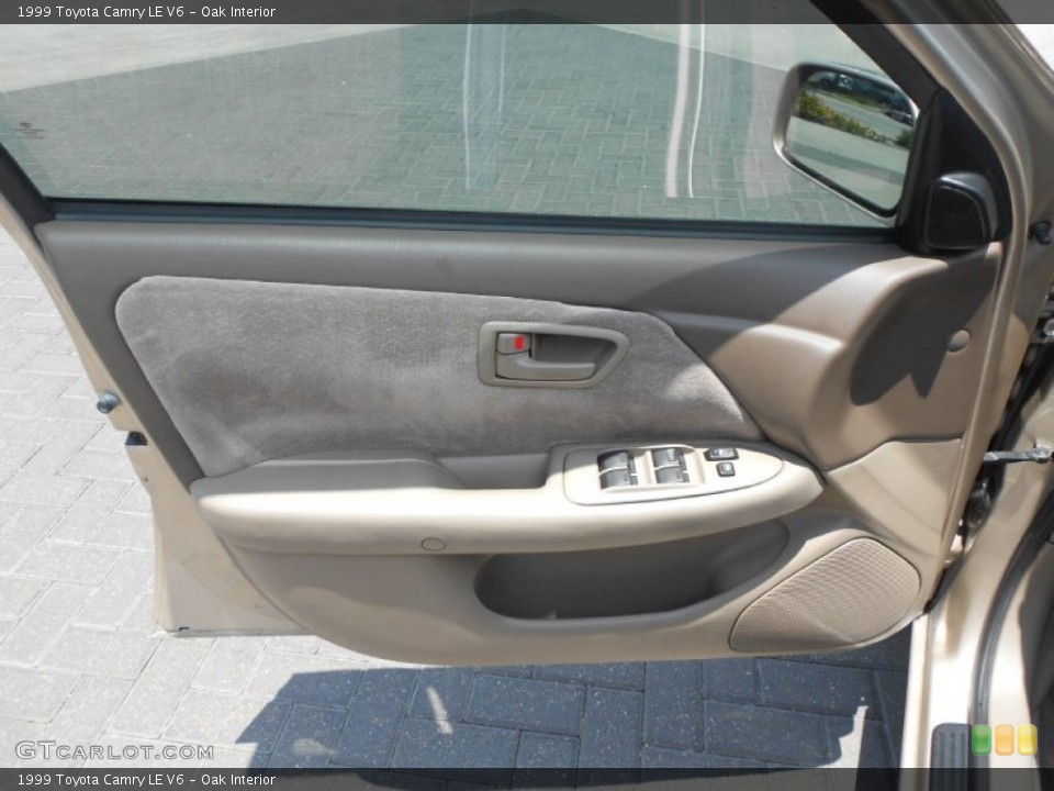 Oak Interior Door Panel for the 1999 Toyota Camry LE V6 #65868957