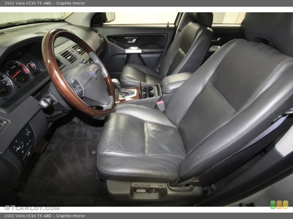 Graphite Interior Photo for the 2003 Volvo XC90 T6 AWD #65870112
