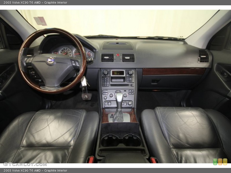 Graphite Interior Dashboard for the 2003 Volvo XC90 T6 AWD #65870121
