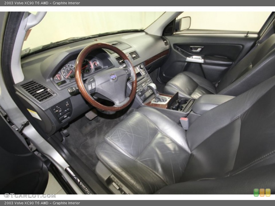 Graphite Interior Photo for the 2003 Volvo XC90 T6 AWD #65870205