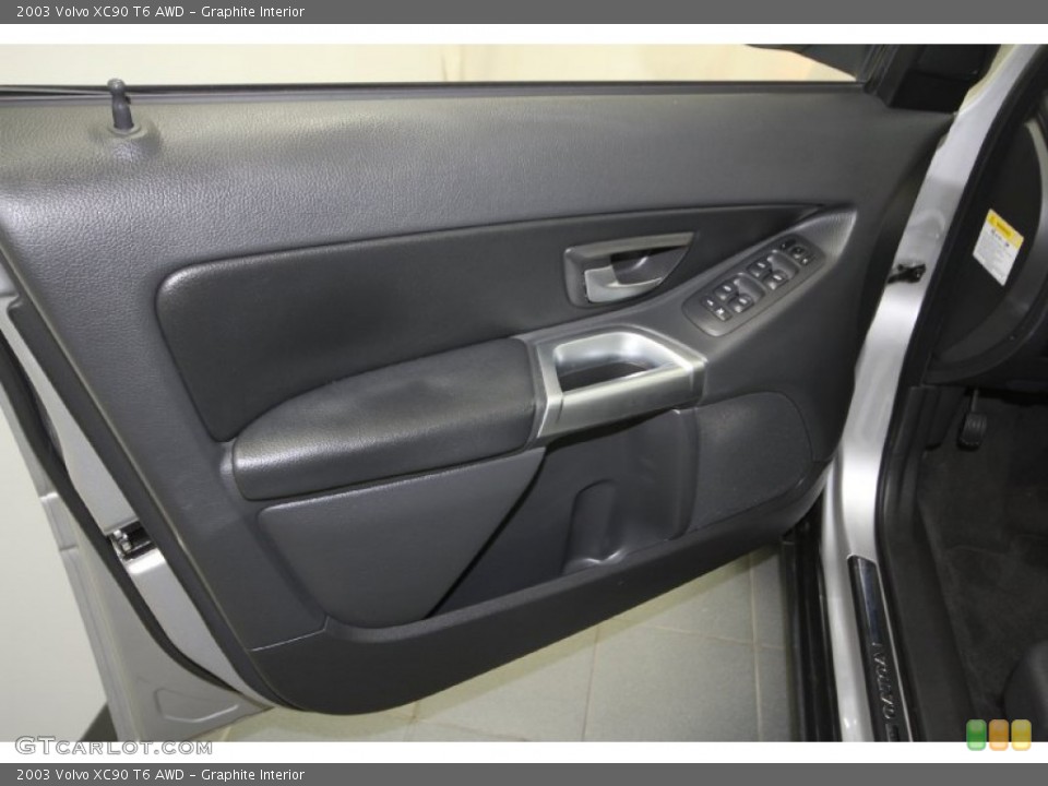 Graphite Interior Door Panel for the 2003 Volvo XC90 T6 AWD #65870223