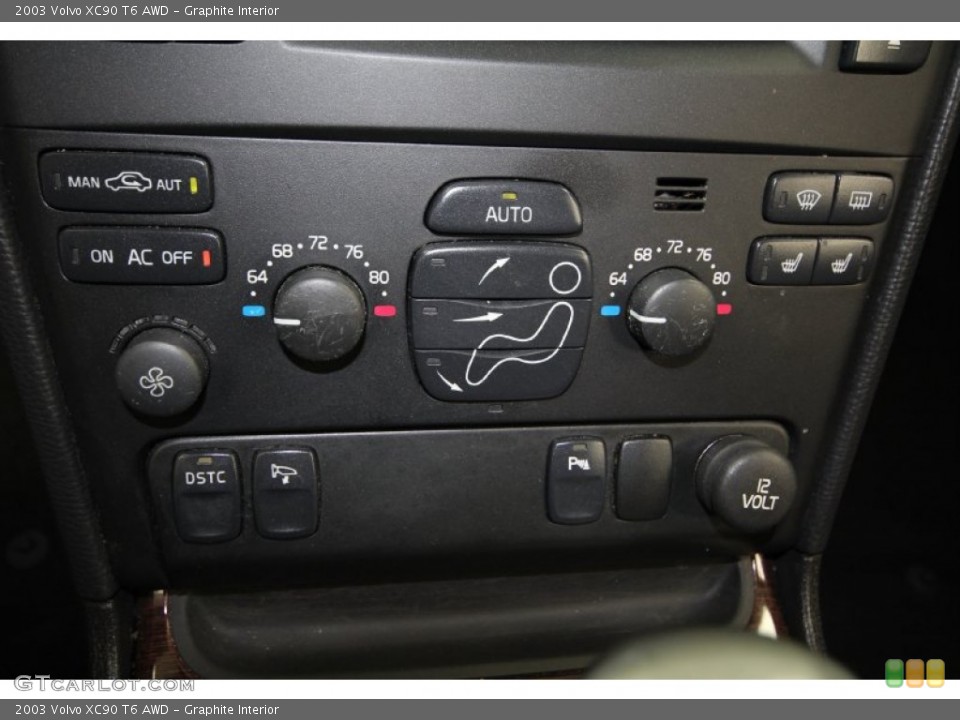 Graphite Interior Controls for the 2003 Volvo XC90 T6 AWD #65870268