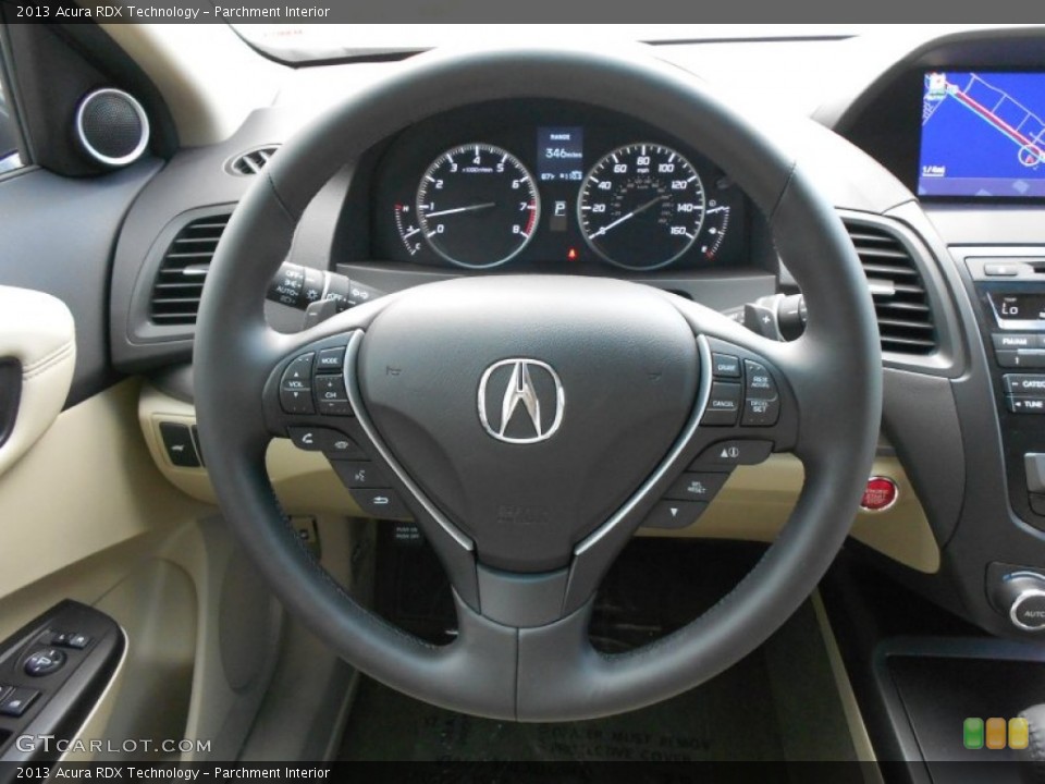 Parchment Interior Steering Wheel for the 2013 Acura RDX Technology #65870916