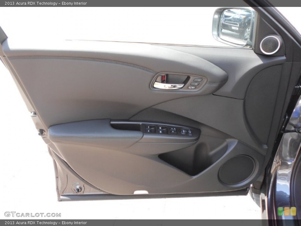 Ebony Interior Door Panel for the 2013 Acura RDX Technology #65871063