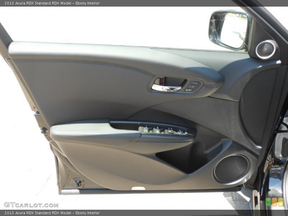 Ebony Interior Door Panel for the 2013 Acura RDX  #65871354