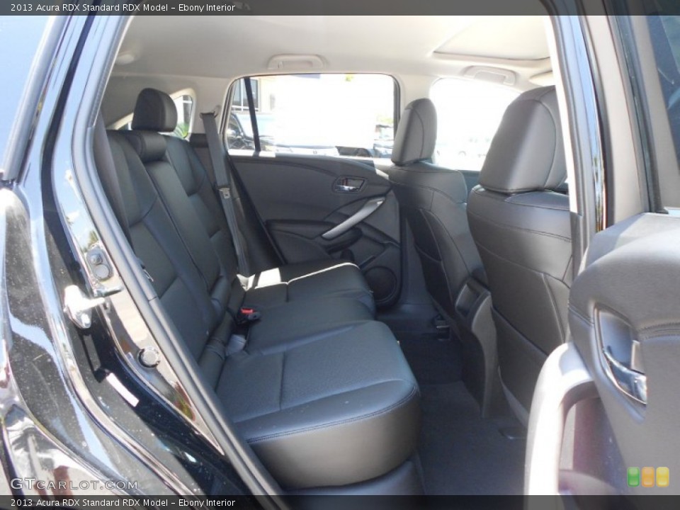 Ebony Interior Photo for the 2013 Acura RDX  #65871390