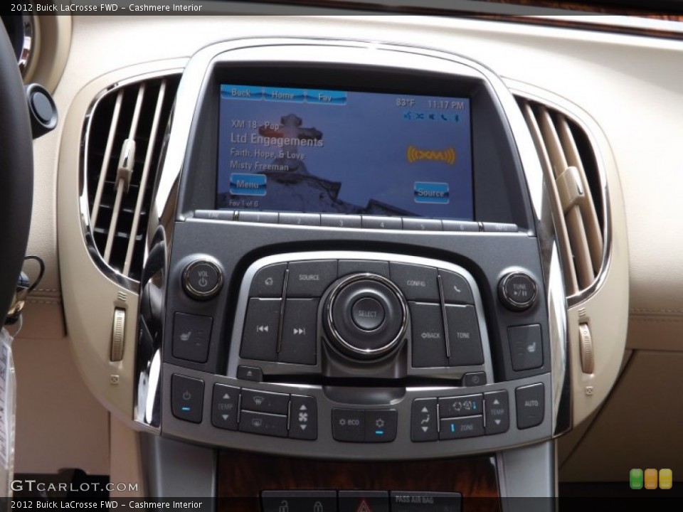 Cashmere Interior Controls for the 2012 Buick LaCrosse FWD #65881173