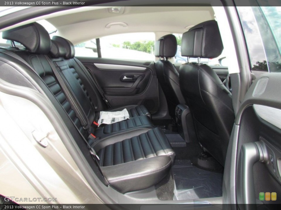 Black Interior Photo for the 2013 Volkswagen CC Sport Plus #65883720