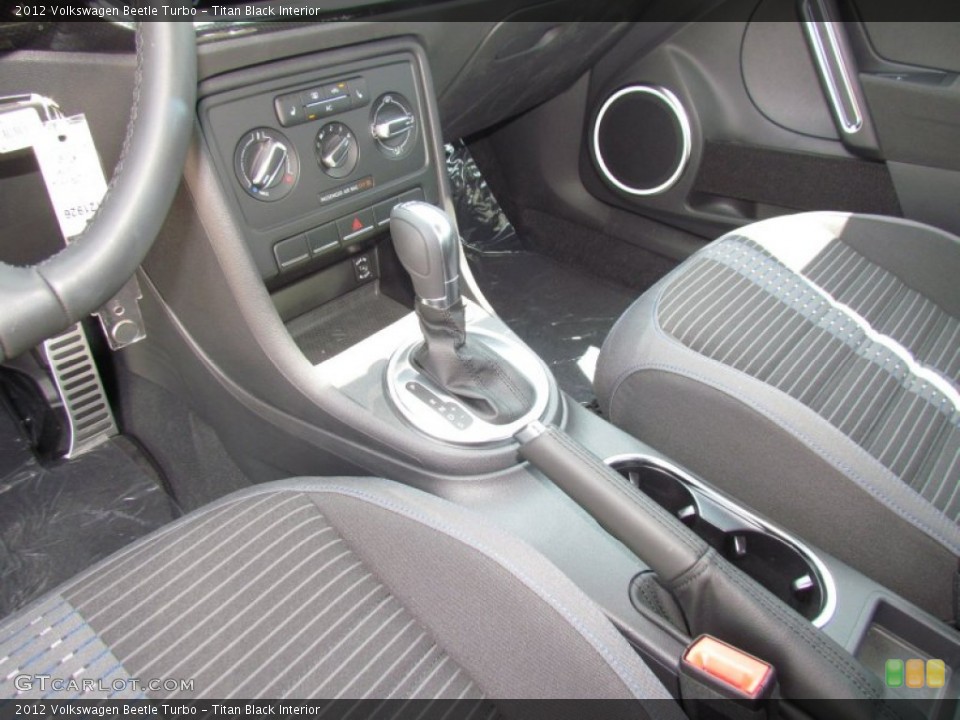 Titan Black Interior Transmission for the 2012 Volkswagen Beetle Turbo #65883960