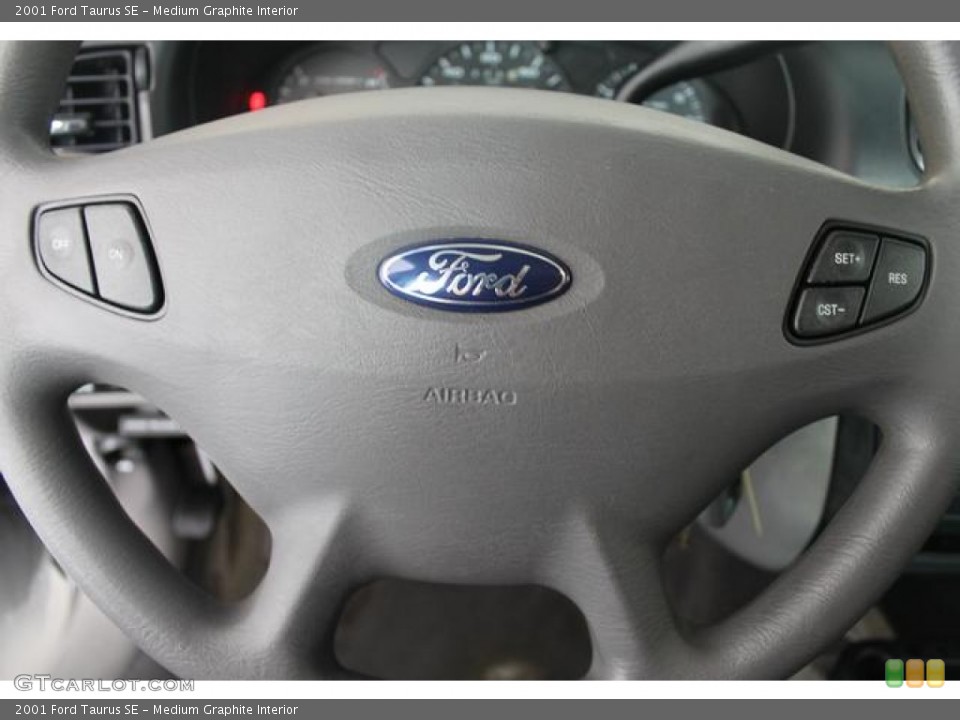 Medium Graphite Interior Steering Wheel for the 2001 Ford Taurus SE #65884782
