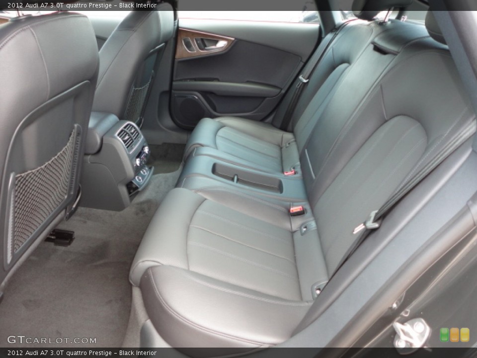 Black Interior Photo for the 2012 Audi A7 3.0T quattro Prestige #65893392