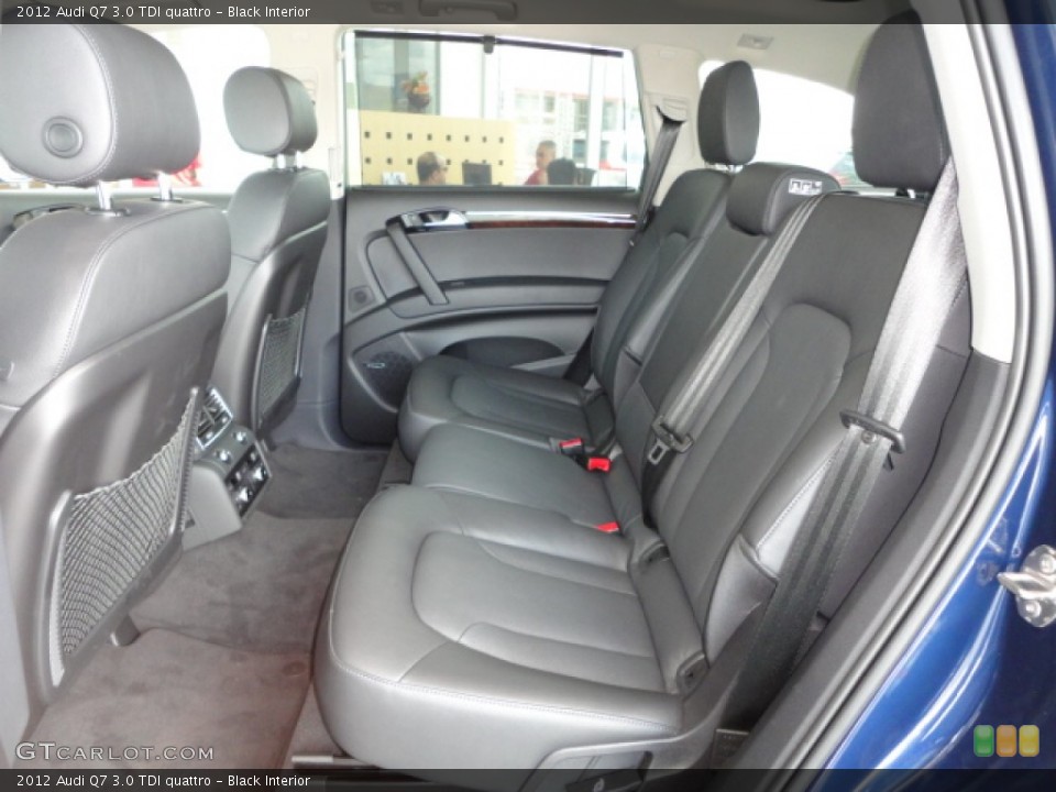 Black Interior Photo for the 2012 Audi Q7 3.0 TDI quattro #65893494