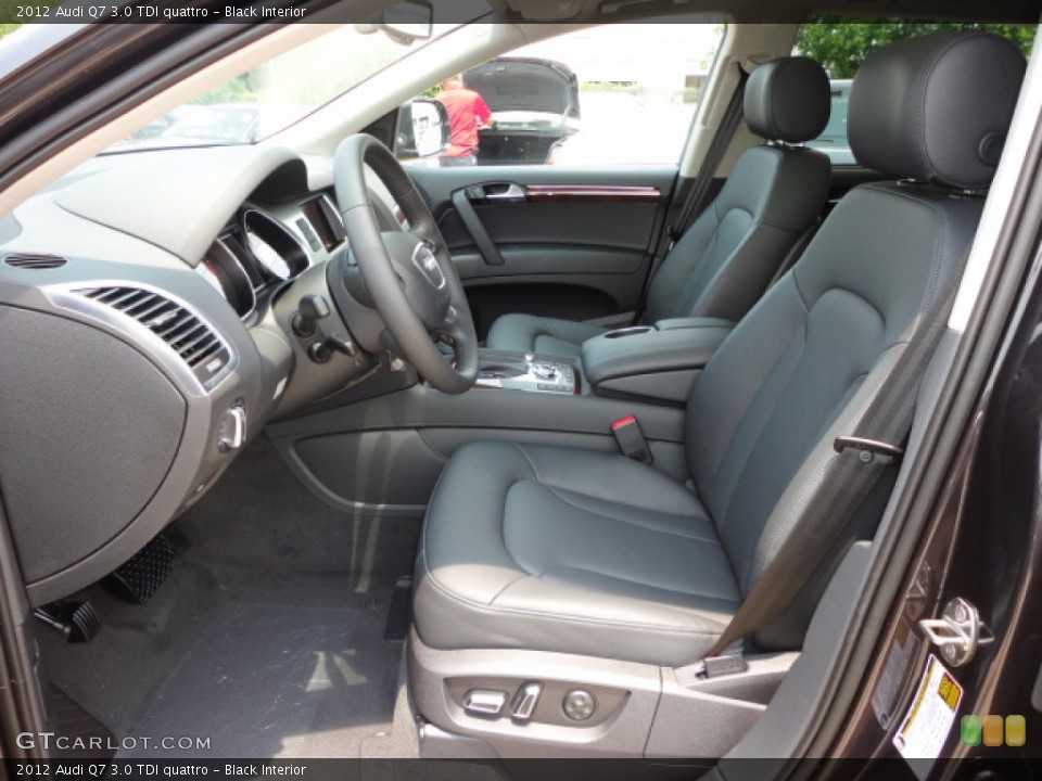 Black Interior Photo for the 2012 Audi Q7 3.0 TDI quattro #65893599