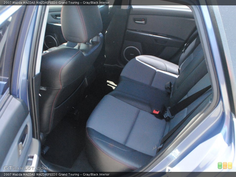 Gray/Black Interior Photo for the 2007 Mazda MAZDA3 MAZDASPEED3 Grand Touring #65895717