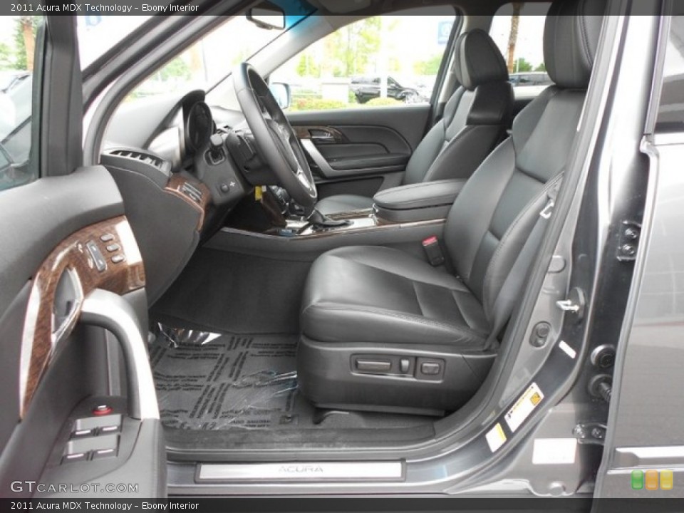 Ebony Interior Photo for the 2011 Acura MDX Technology #65896815