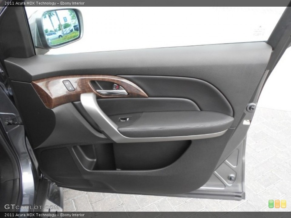 Ebony Interior Door Panel for the 2011 Acura MDX Technology #65896831
