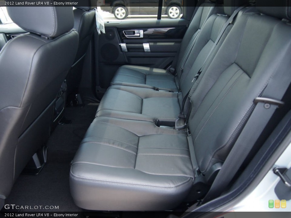 Ebony Interior Photo for the 2012 Land Rover LR4 V8 #65897454