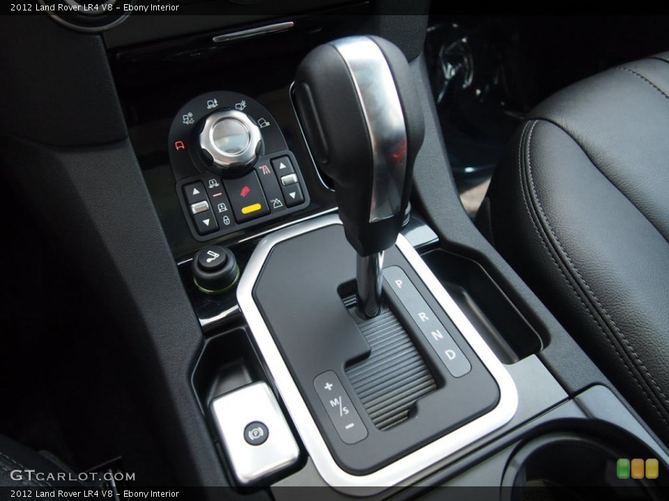 Ebony Interior Transmission for the 2012 Land Rover LR4 V8 #65897517