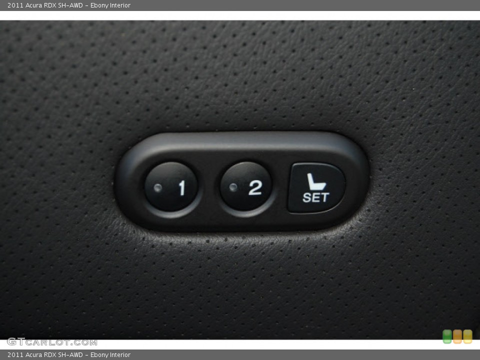 Ebony Interior Controls for the 2011 Acura RDX SH-AWD #65897998