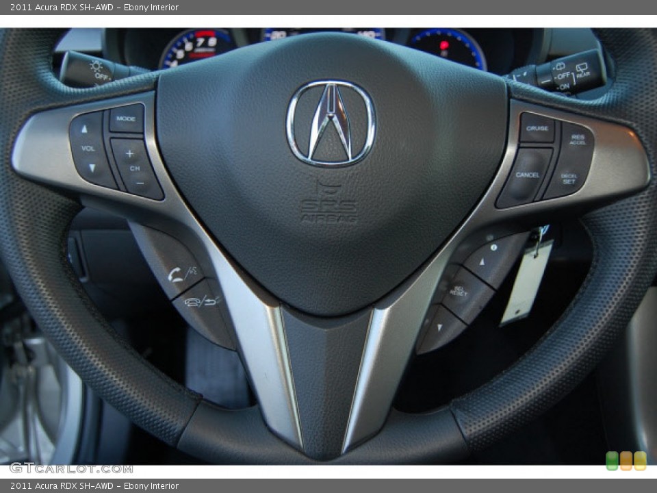 Ebony Interior Steering Wheel for the 2011 Acura RDX SH-AWD #65898022