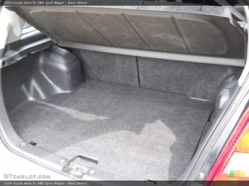 Black Interior Trunk for the 2004 Suzuki Aerio SX AWD Sport Wagon #65906628