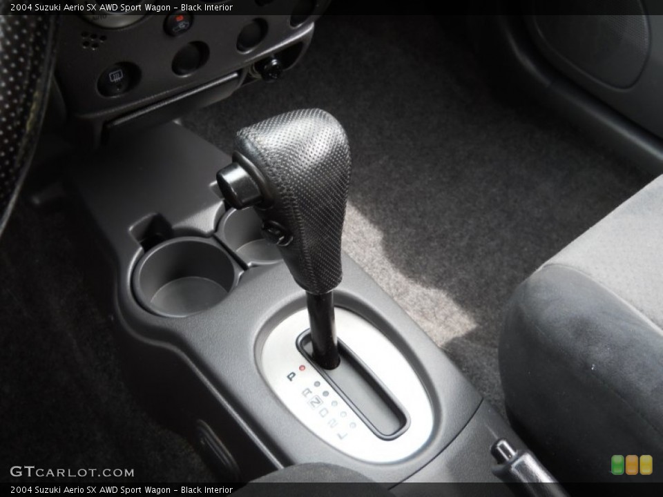 Black Interior Transmission for the 2004 Suzuki Aerio SX AWD Sport Wagon #65906730