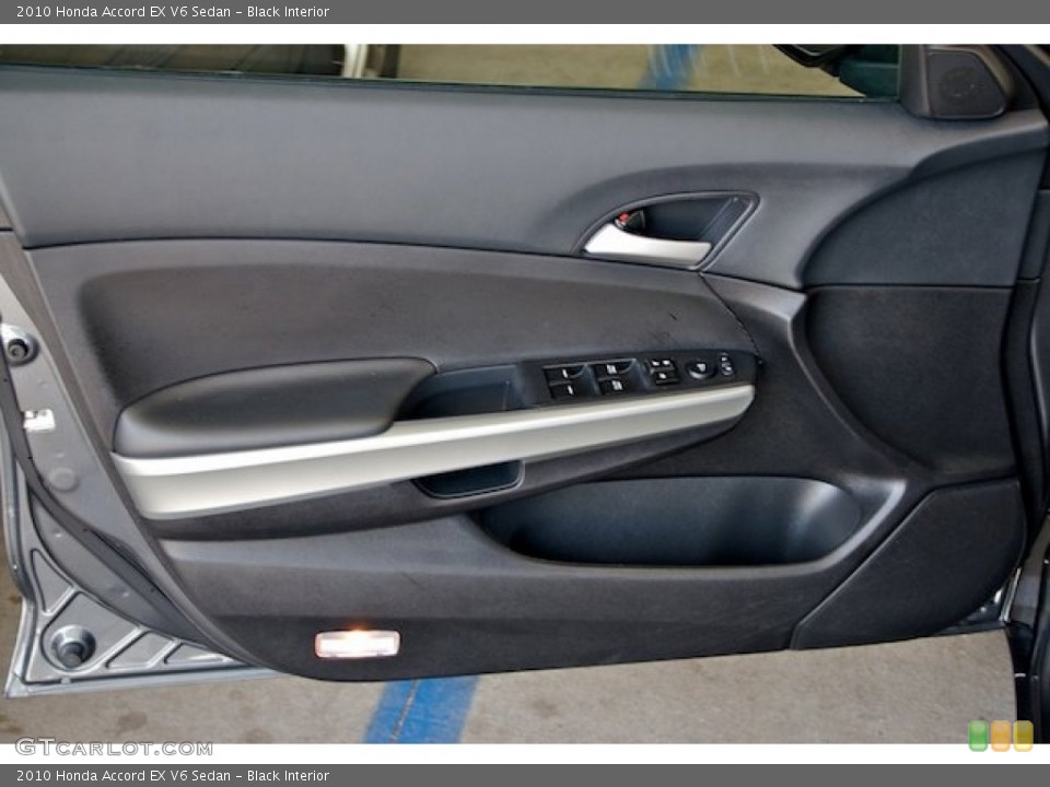 Black Interior Door Panel for the 2010 Honda Accord EX V6 Sedan #65910942