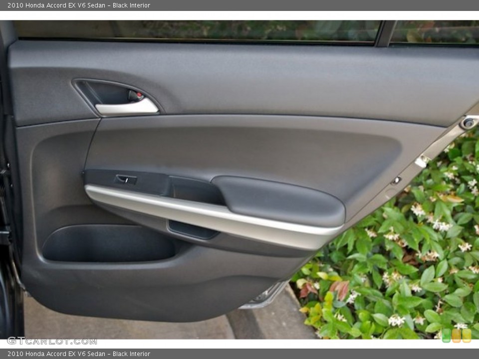Black Interior Door Panel for the 2010 Honda Accord EX V6 Sedan #65910954