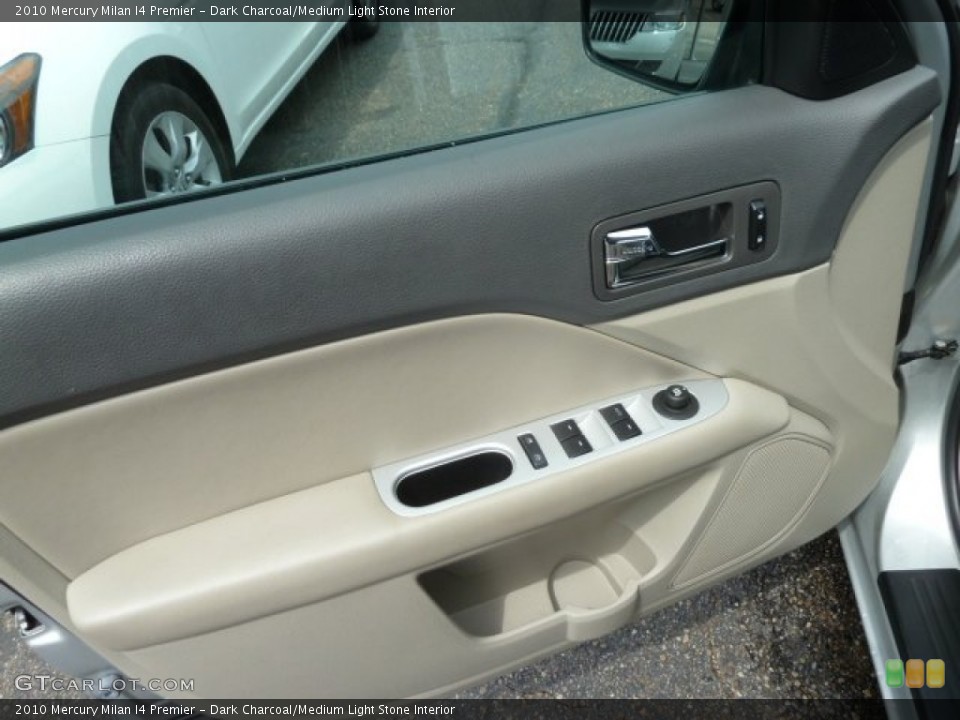 Dark Charcoal/Medium Light Stone Interior Door Panel for the 2010 Mercury Milan I4 Premier #65912842