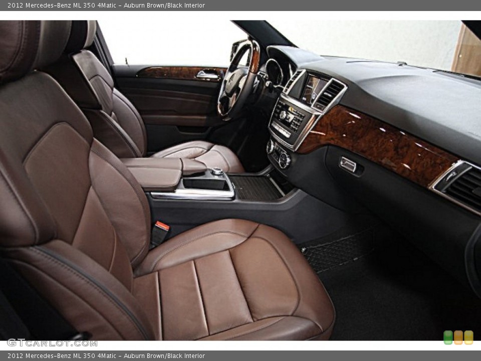 Auburn Brown/Black Interior Photo for the 2012 Mercedes-Benz ML 350 4Matic #65914411